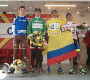 Podium Ronde de l'Isard 2013
